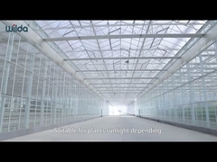 Glasgewächshaus-Metallrahmenteile