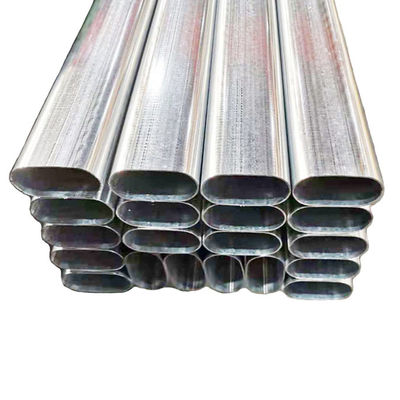 Welded Mild Steel Flat Sided Oval Tube Q345 0.5mm-30mm
