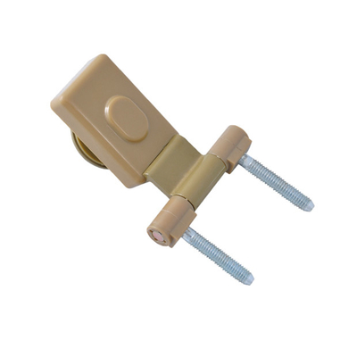 ISO Heavy Duty Glass Shower Door Hinges Yellow Brown White Chrome