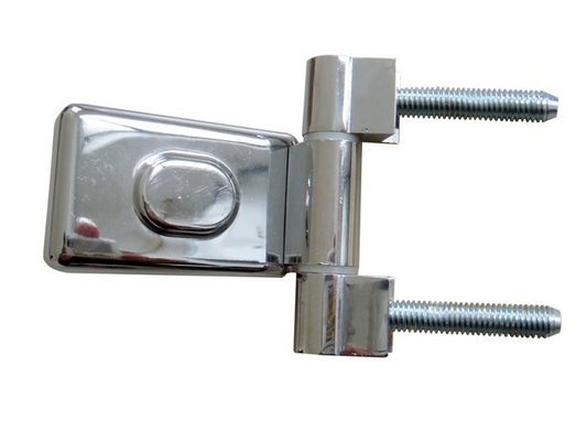 6-8mm starkes Aluminiumtür-Scharnier-Chrome-Ende für 1000mm Breiten-Glastür